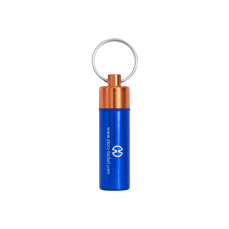 Přenosný zásobník na 4 dávkovací kapsle na tekutiny – klíčenka – Volcano Capsule Caddy