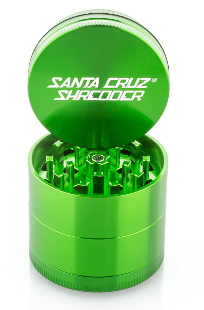 Čtyřdílná drtička Santa Cruz Shredder, 54mm, zelená