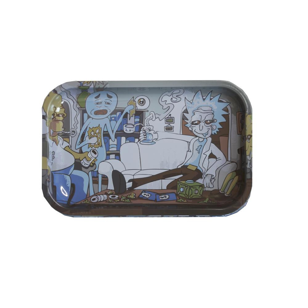 Miska kovová Rick&Morty Homer 275x175x23 mm