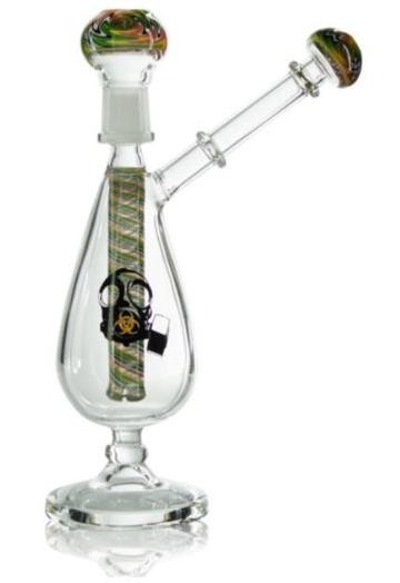 BIO Glass bong Wine Glass různobarevný, 23cm