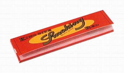 Papírky SMOKING RED King Size, 32ks v balení