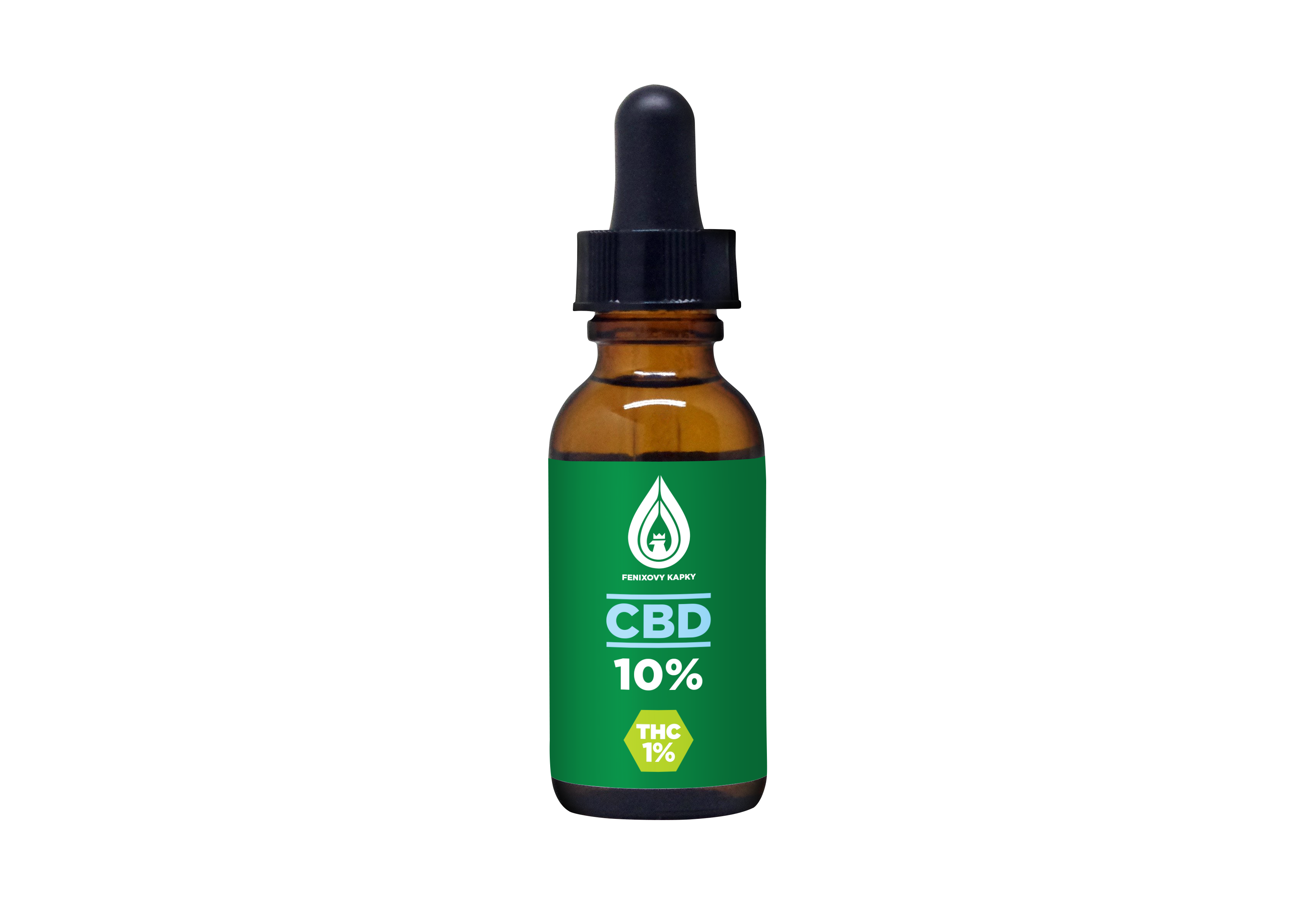 Fénixovy kapky CBD 10%, THC 1%, 10ml
