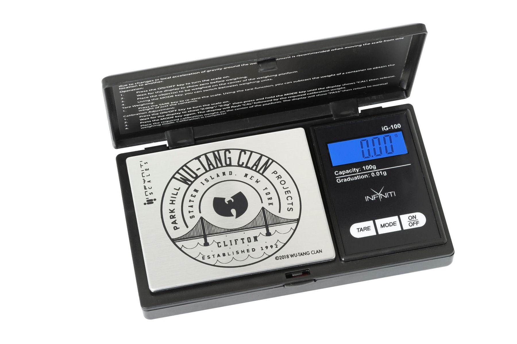 Váha Infyniti Scales Wutang G-Force 100g/0,01g