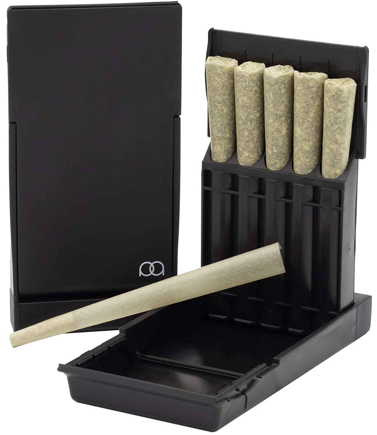 JPAQ Preroll - pouzdro na cigarety, černá, 1ks