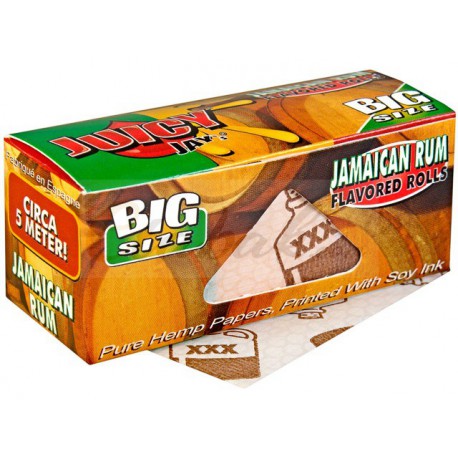 Papírky Juicy Jay's Rolls, Jamajský rum, 5m v balení