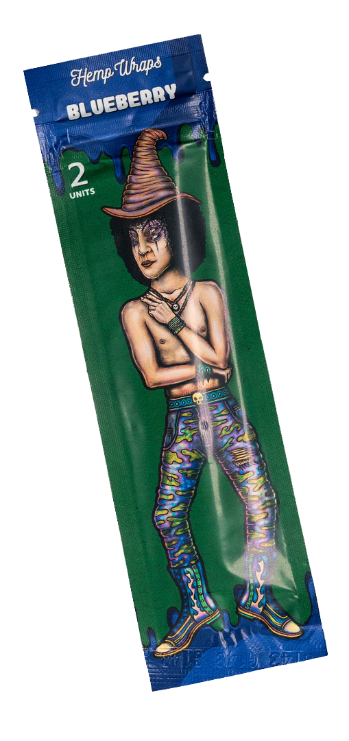 Lion Rolling Circus Hemp Wrap – borůvka, 2ks