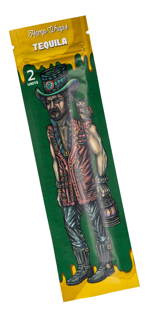 Lion Rolling Circus Hemp Wrap – tequila, 2ks