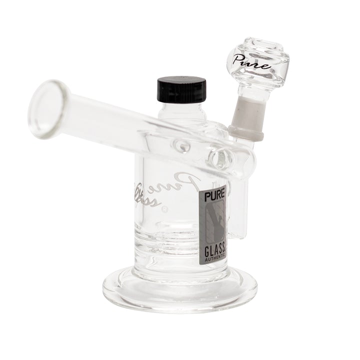 Skleněný bong Heatex Glass Ring Perc Magma 6"