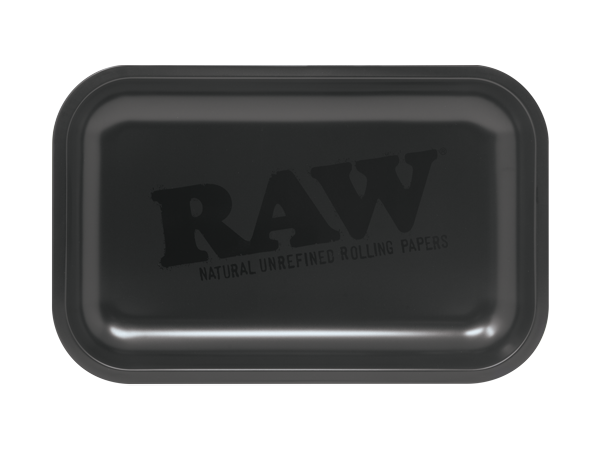 Rolovací podnos RAW Black Matte Murdered Rolling Tray