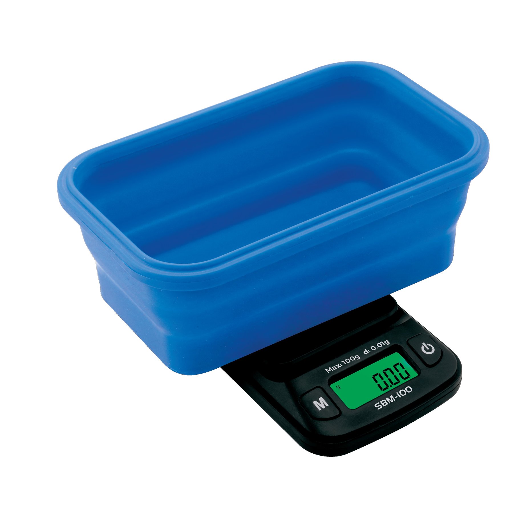 Váha On Balance Mini Silicone Bowl Scale, 100g/0,01g, modrá