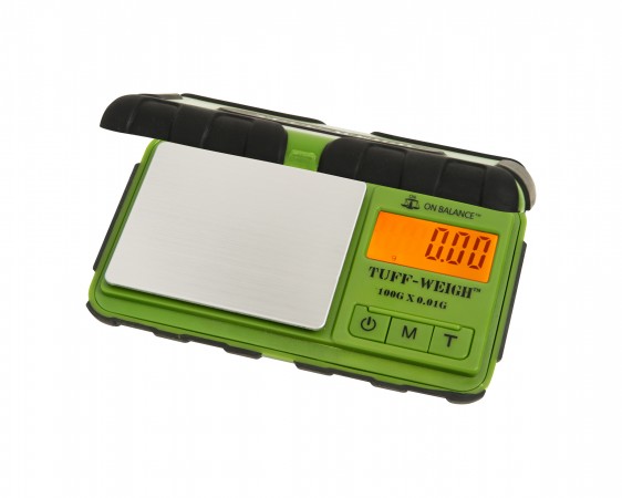 Váha Tuff-Weigh Scale On Balance, 100g/0,01g, oranžová nebo zelená