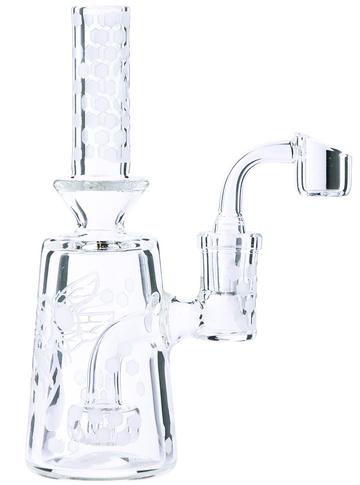 Skleněný bong Heatex Glass Bee Hex 7"