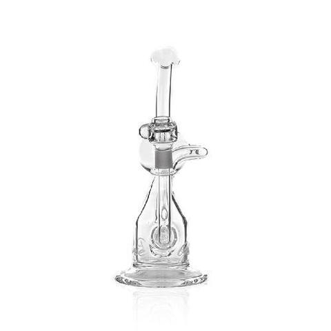 Skleněný bong Pure Glass Infinity Recycler 2 8"