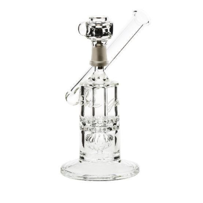 Skleněný bong Pure Glass Mini Torus Male, 20cm
