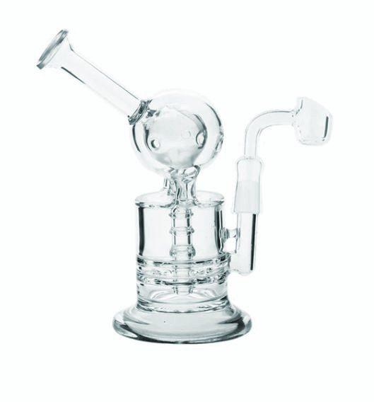 Skleněný bong Pure Glass 8" Escape Bubbler Clear
