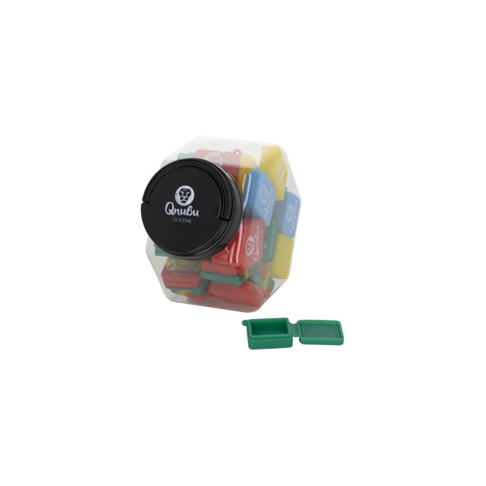 Qnubu Silicone Rosin Keychain 9 ml, silikonové pouzdro, BOX 35 ks