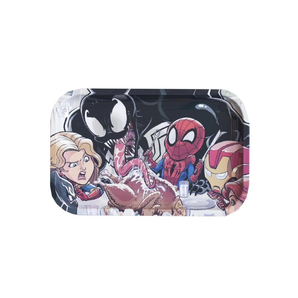 Miska kovová Superhero Lunch 275x175x23 mm