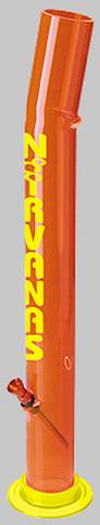 Bong Nirvanas Fill up 40cm - oranžový