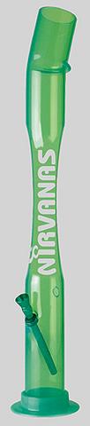 Bong Nirvanas Slim Fill up 50cm - zelený