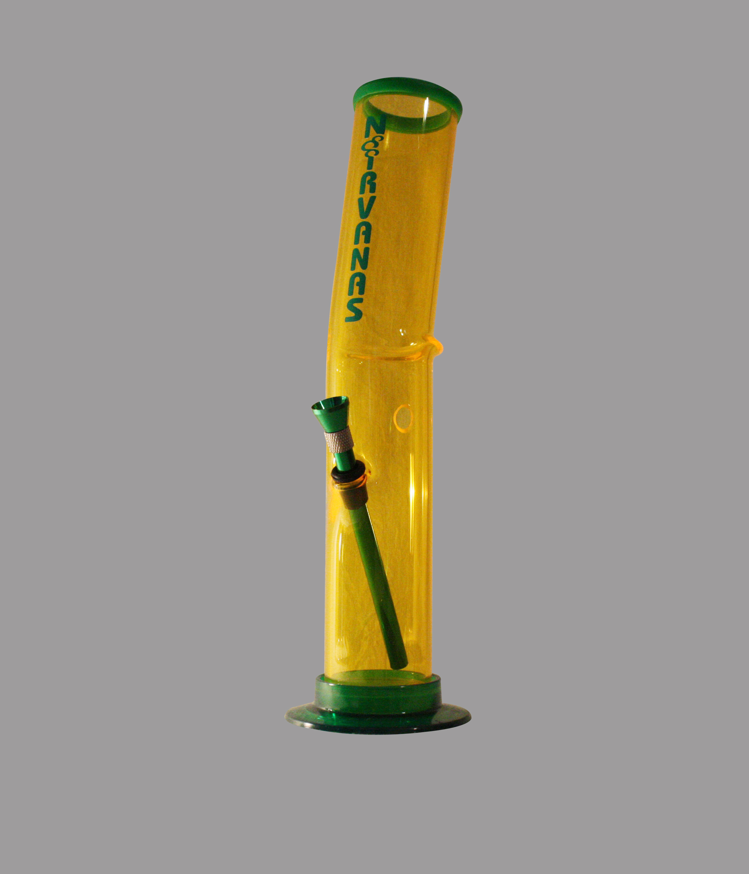 Bong Nirvanas Deep Bend 40cm - žlutý