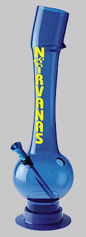 Bong Nirvanas Váza ohyb 33cm - modrá