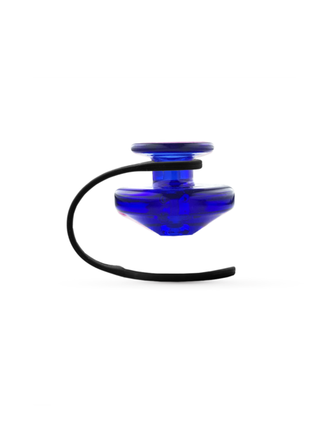 Puffco Peak Carb Cap a Tether, modrý