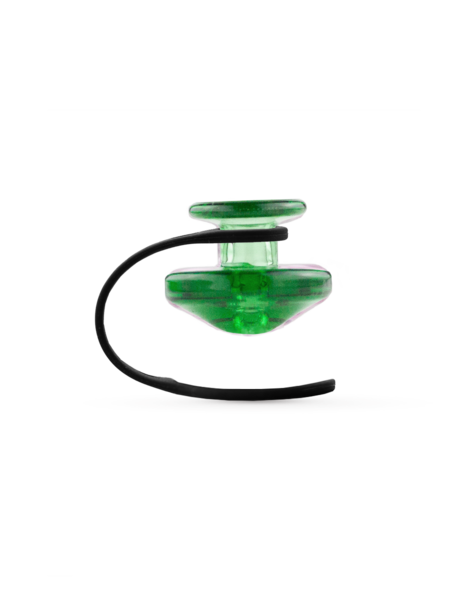 Puffco Peak Carb Cap a Tether, zelený