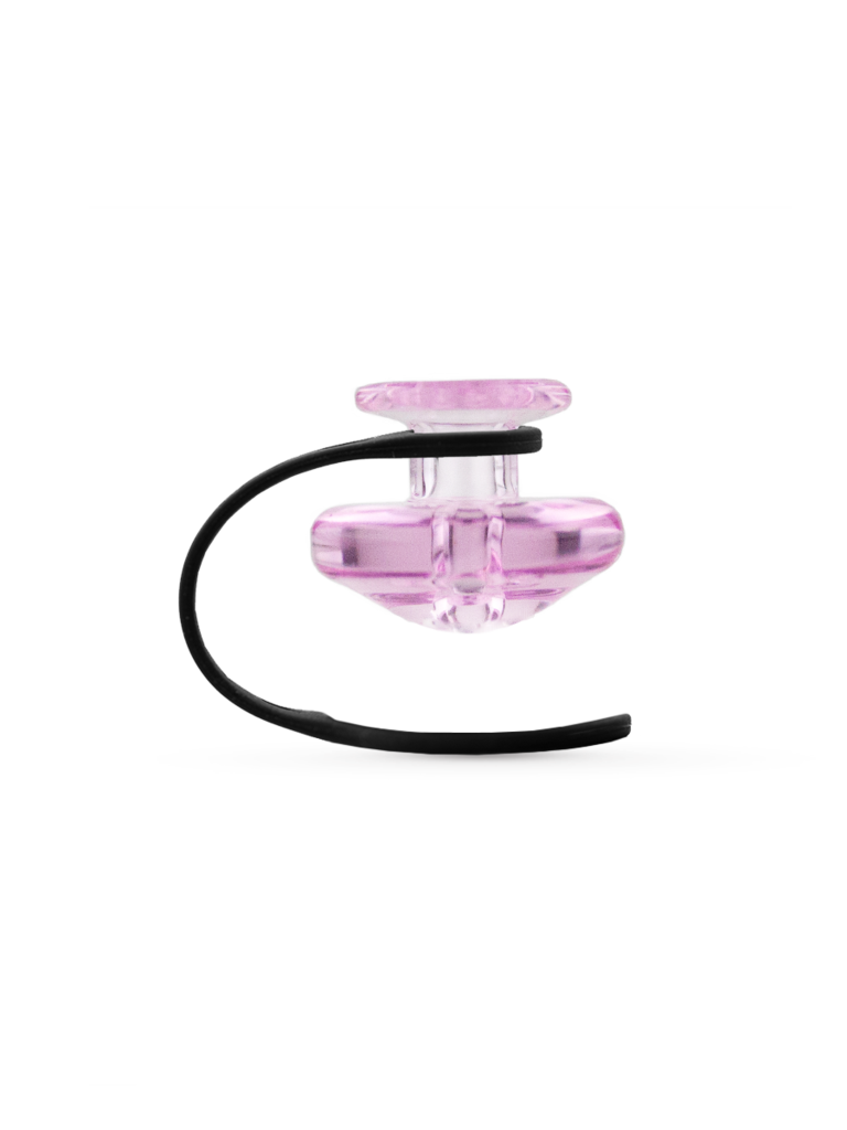 Puffco Peak Carb Cap a Tether, růžový