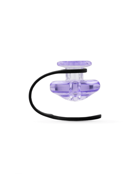Puffco Peak Carb Cap a Tether, fialový
