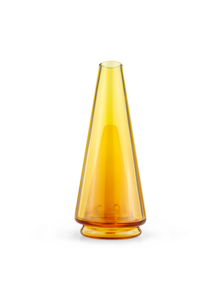 Puffco Peak Colored Glass - skleněný nástavec, žlutý