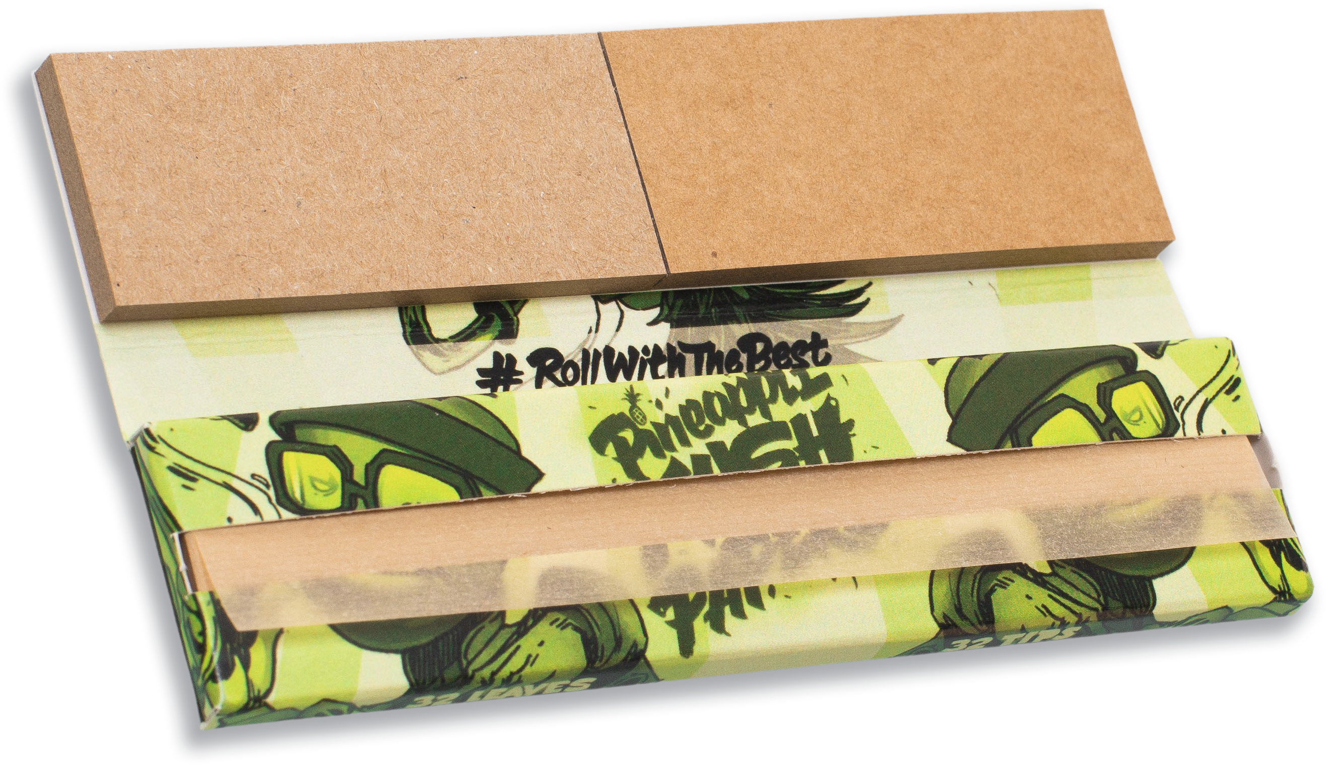 Set Pineapple Kush King Size papírky a filtry, 32ks v balení