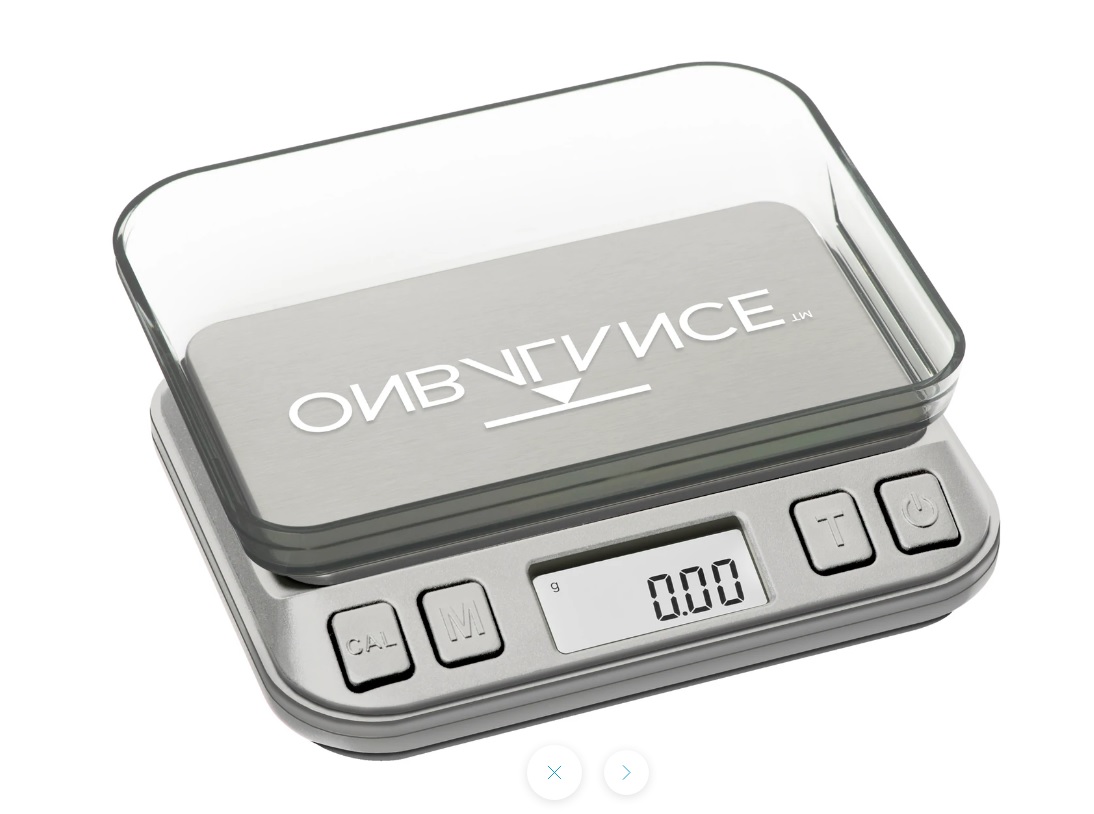 Váha On Balance Truweigh Miniscale, 200g/0,01g, stříbrná